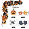 Halloween Kürbis Stock Girlande Herbst Ahornblätter Girlande Ahornblätter Herbst Erntedank Dekoration Für Party Schreibtisch Heimdeko