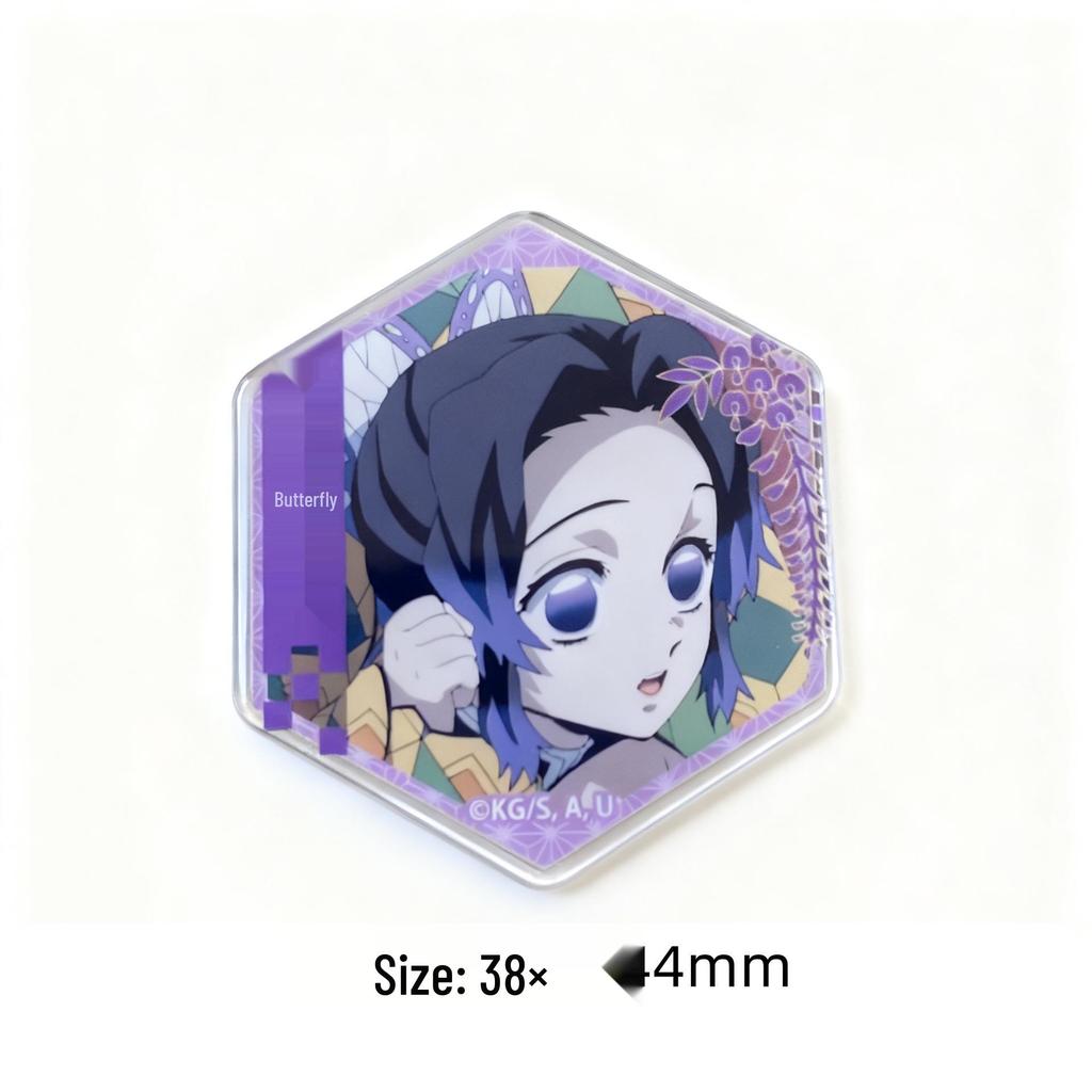 Magnes Demon Slayer: Nezuko & Tanjiro Kreatywna Naklejka Dekoracyjna Anime