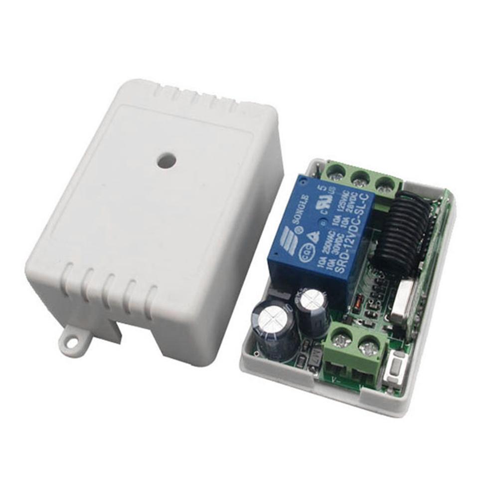 DC12V Intelligent 1CH Relay Module Wireless 1 Key Remote Control for ...