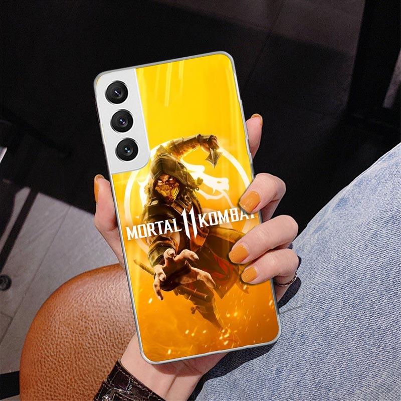 Mortal Kombat Phone Case For Samsung Galaxy S24 S25 Edge S26 Ultra S23 S22 S21 Plus S20 FE + Personalized Print Cover Galaxy S24