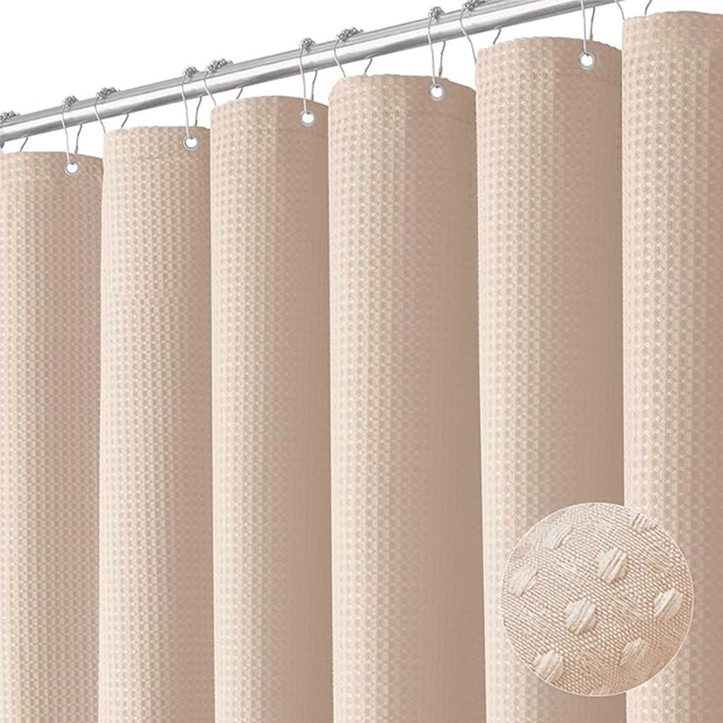 Set di Tende da Doccia Spesse per Bagno Resistenti alla Muffa Impermeabili con Ganci Metallici Finestra del Bagno Liner per Doccia Decorazione
