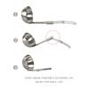 Outdoor Camping Colander/Soup Ladle Stainless Steel Tableware Foldable Spoon
