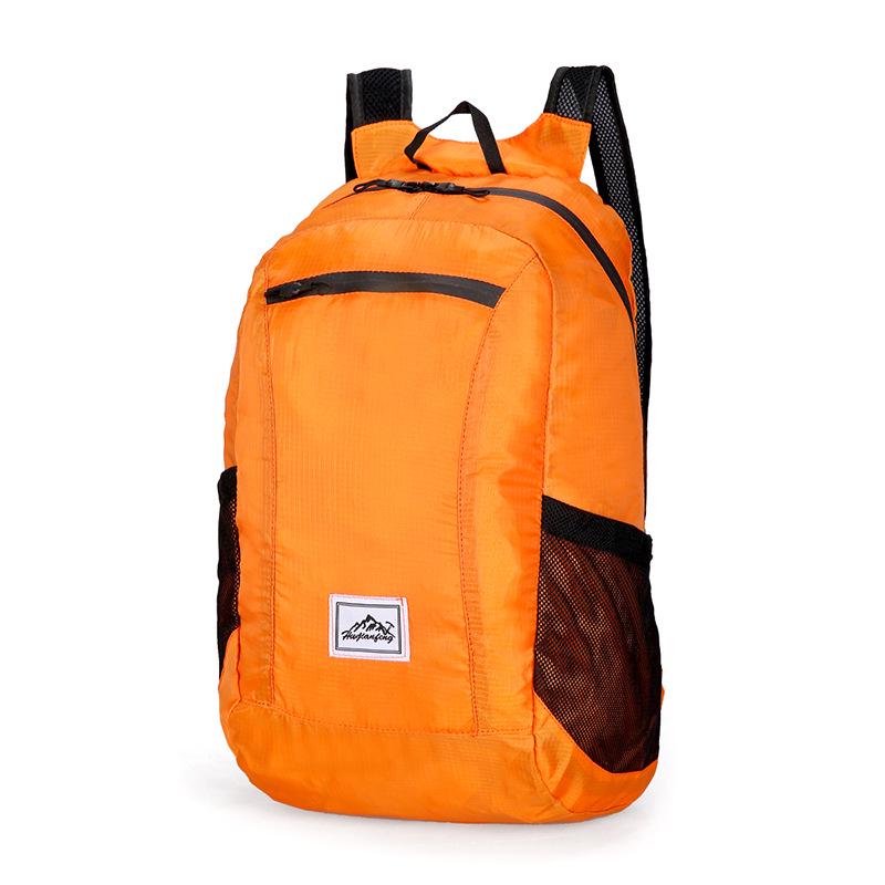 

2025 Lightweight Foldable Backpack - Large Capacity, Colorful, Scratch & Wear-Resistant for School & Outdoor Portable Use Below 20L оранжевый