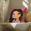 Cartoonaphmaudecorative Pillow Case Pillowcase, Double-Sided Printed, Sofa Cushion, Bedroom Headboard