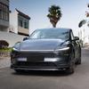 Front Bumper Front Lip Front Shovel Kit For Tesla New Model Y Juniper 2025+ Body Spoiler Splitter Segmented Front Bumper Kit
