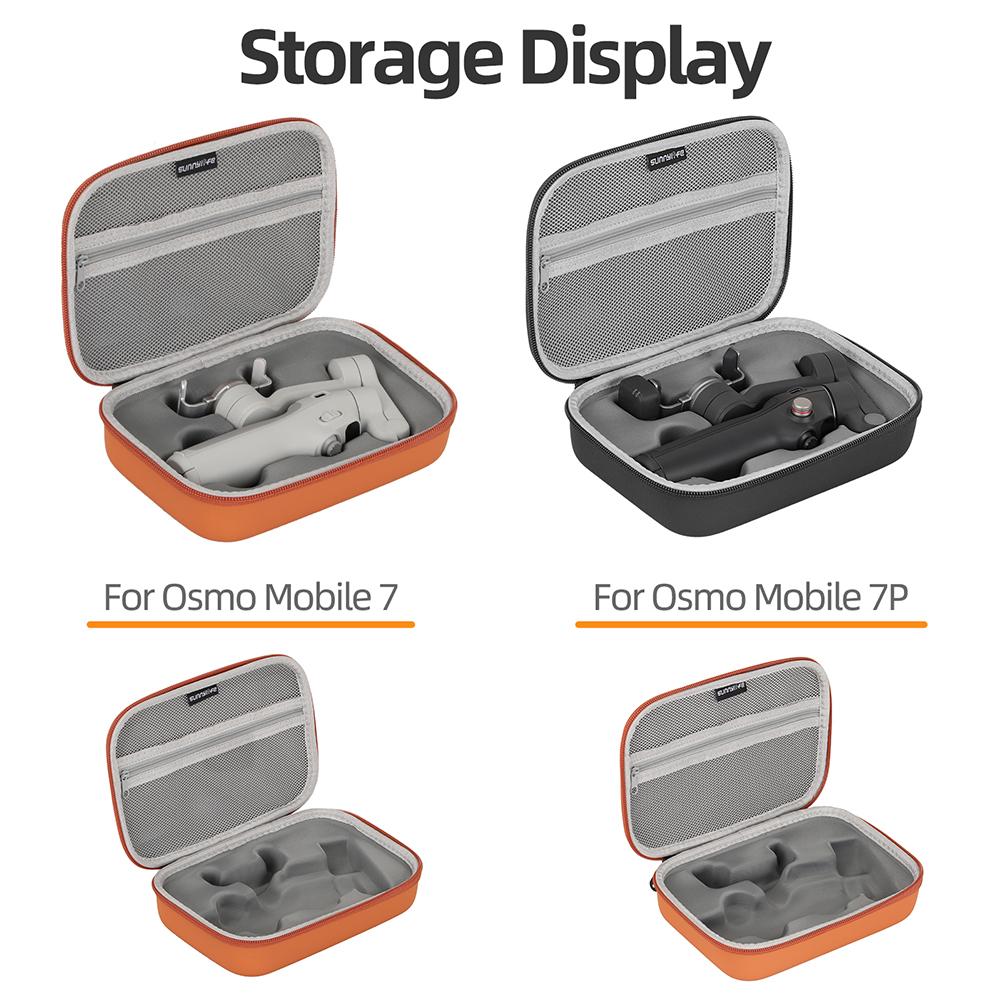 Portable Storage Bag Waterproof Carrying Case Protective Carry Case for DJI Osmo Mobile 7/7P Accessories