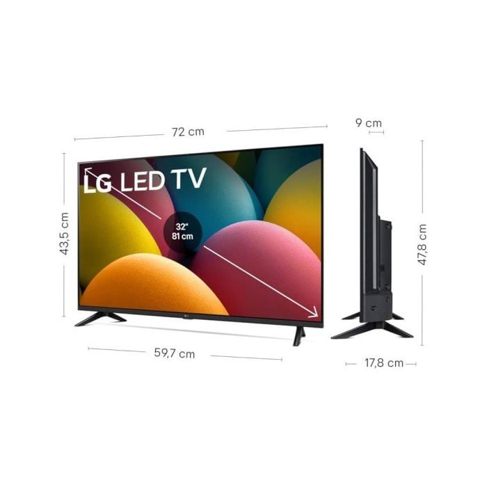 LG LED 32" 32LR60006LA.AEUQ FullHD WebOs HDR10 Pro
