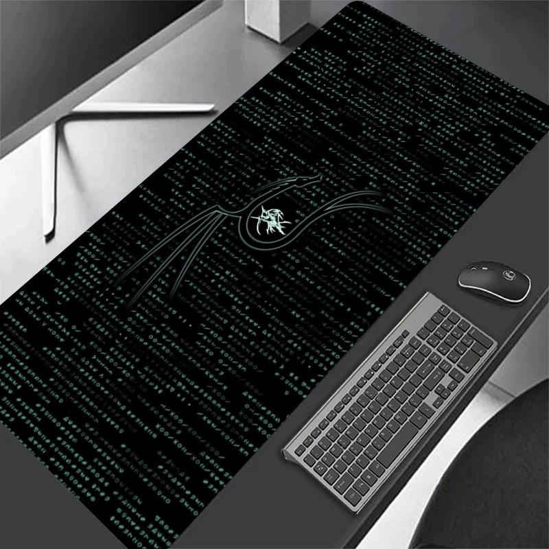 Kali Linux Mousepads Company Mouse Mat X Natural Rubber Nonslip Keyboard Desk Mats Kawaii Large for Laptop Gaming Mouse Pad