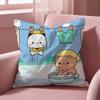 Cute B-BUBU DUDUS Cushion Cover Multi-Scene Pillow Cover for Home & Car - Reversible, Soft & Durable for Daily Use