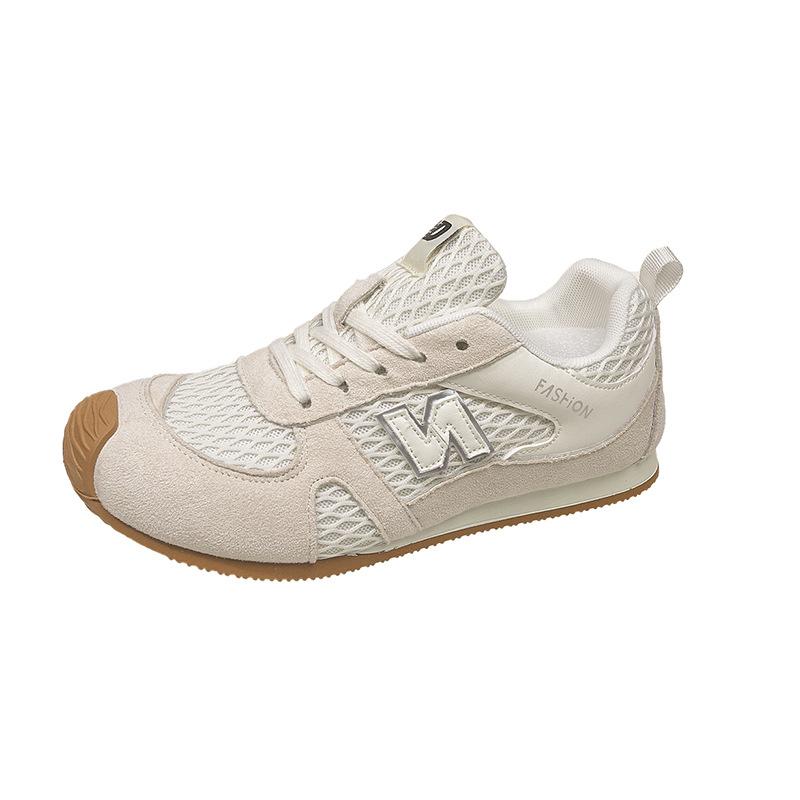 Spring and Autumn New Soft Sole Soft Surface Comfortable Breathable Mesh Casual Sneakers Forrest Gump Shoes Versatile German Training Shoes Runni