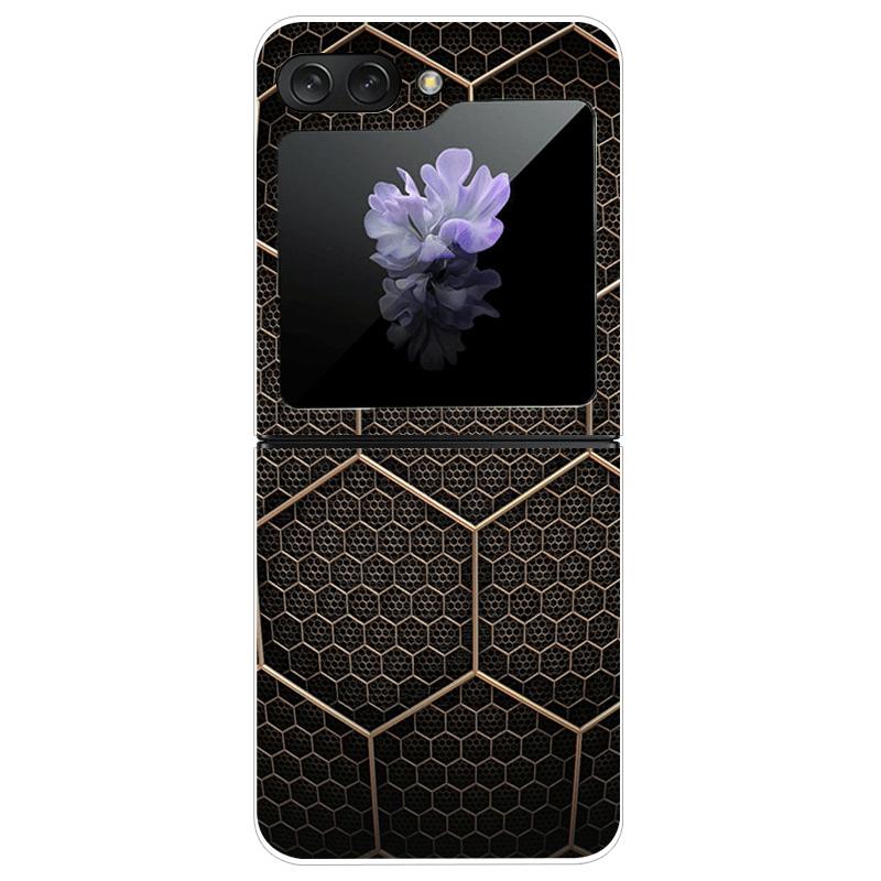 For Samsung Z Flip7 Hard Case ZFlip7 5G Transparent PC Phone Cases For Galaxy Z Flip 7 Fashion Cartoon Clear Protective Fundas