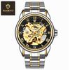 Fen Zun Men's Waterproof Fashion Automatic Skeleton Watch