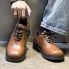 2025 New Men's Retro Casual High-top Thick-soled Versatile Thick-soled Heightening Martin Boots 57012-Q