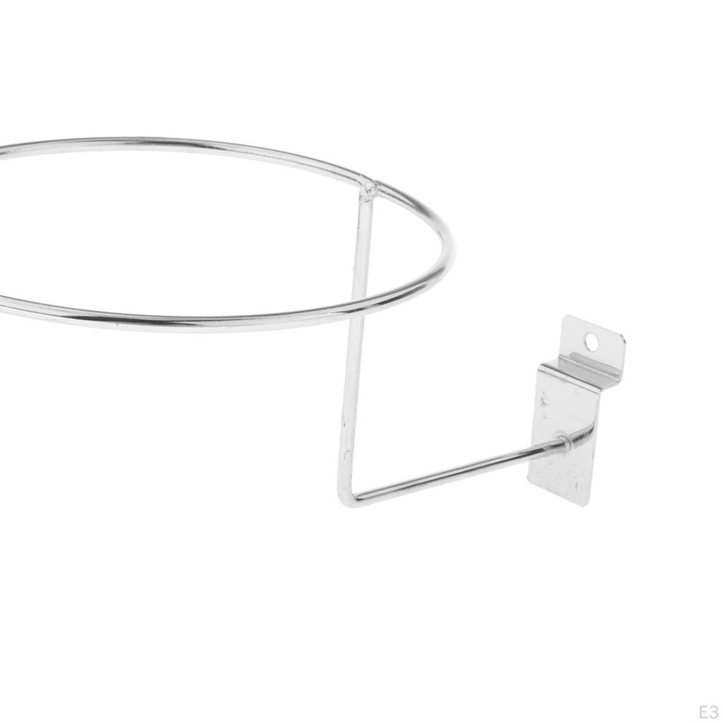 5er-Pack Wandmontierte Motorradzubehör, Helmhalter Metallständer Regale, Multifunktionale Anzeige