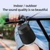 Rockmia Audio EBS-702 Mini Portable RGB Speaker Bluetooth 5.0 Outdoor Wireless Music Box With Colorful LED Light Camping Ridding