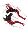 Adjustable Motorcycle Brake and Clutch Handle: Hydraulic Upper Pump