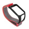 2 In 1 Elastic Braided Nylon Sport Watch Strap Replacement Watch Band Accessory for TOMTOM Runner3 Bluish Red
