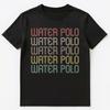 Retro Stil Wasserball Unisex T-Shirt