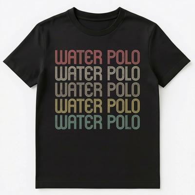 Retro Stil Wasserball Unisex T-Shirt