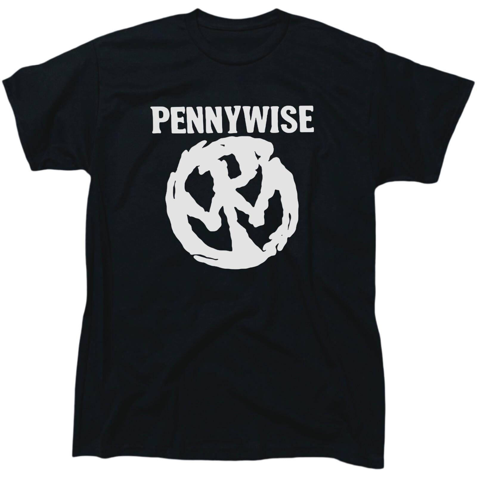 Pennywise Mens s Punk Rock T-Shirt - Cotton - Gift - Band - Music XL