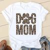 Sweet Love Pug Streetwear White Fashion Women T-Shirts Harajuku Kawaii Clothes Short Sleeve Summer Tee Casual Female Tops O-Neck