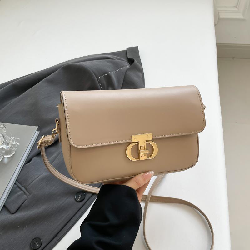 

New high-end texture temperament versatile practical leisure daily commuting fashion trend single shoulder messenger bag women хаки