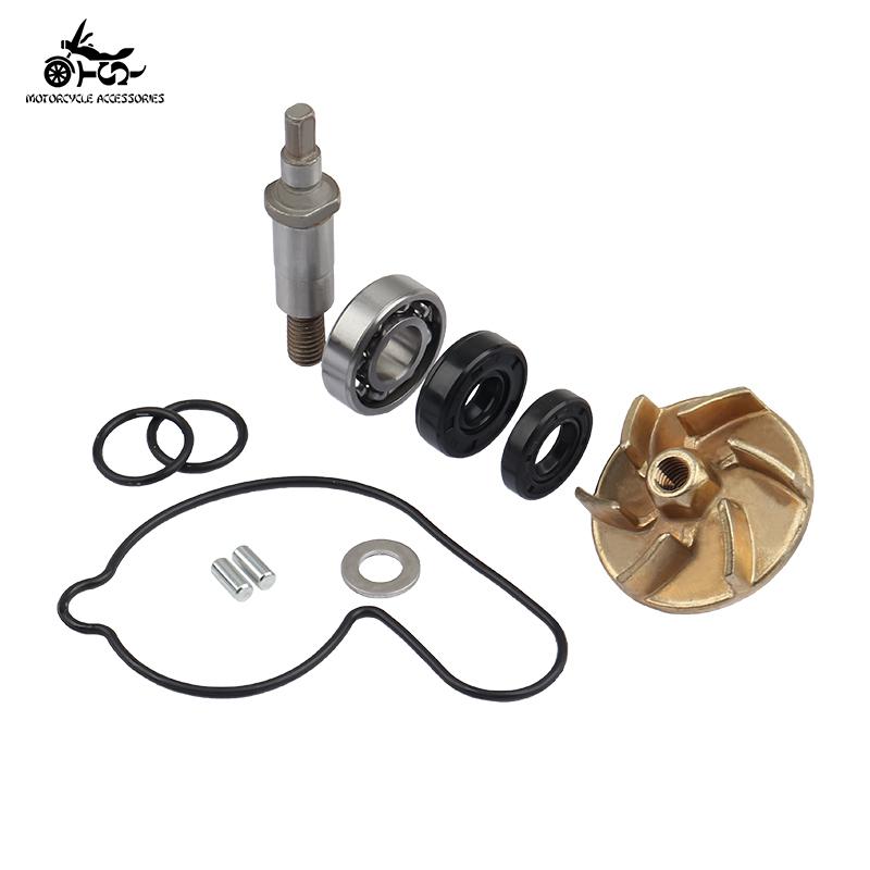 SJ Motorcycle Water Pump Gasket Seal Repair Kit For Yamaha YFZ450 YFZ450R YFZ450X YFZ450V 2004-13 Cooling System Leak Prevention