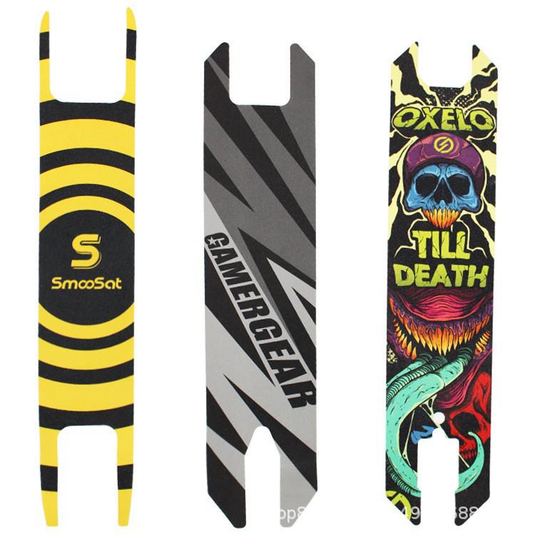 Barevný lepivý protiskluzový podložka z brusného papíru na skateboard pro lepší přilnavost
