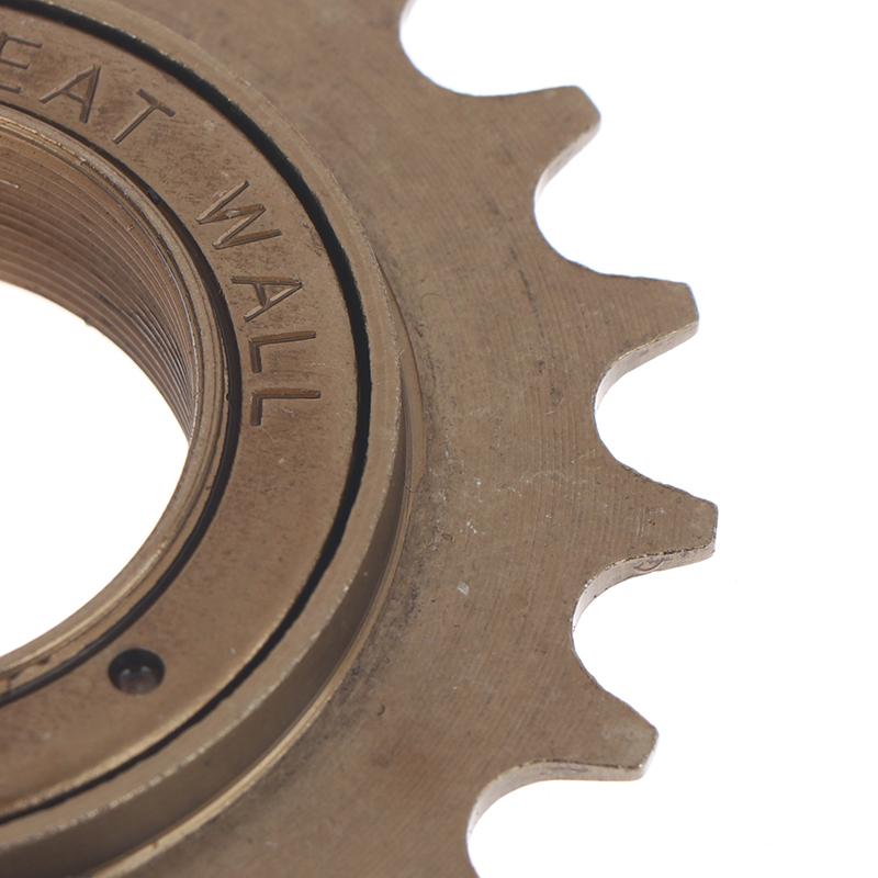 16T/18T/20T Single Speed Steel Freewheel Sprocket Accessories For Bike 1 Speed Cog Gear Bicycle Replacement Parts
