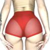 Sexy Booty Yoga Shorts for Women High Waist Workout Gym Shorts Mesh