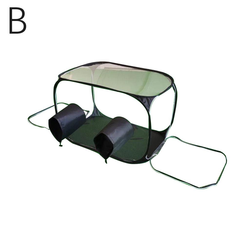 Mushroom Planting Bags Still Air Box For Mushroom Portable Transparent Tent Box Foldable Planti D1W6