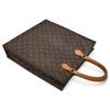 Auth LOUIS VUITTON Monogram Sac Plat Tote Bag Handbag PVC Canvas M51140 Lv3622bf