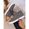 Side Zipper Platform Boots 2025 Winter New Plus Size Round Toe Ankle Boots for Women