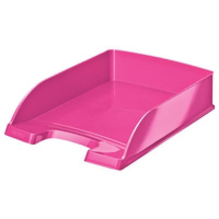 LEITZ Corbeille ... Courrier Plus WOW, A4, polystyrŠne, jaune 0,000000 Noir