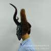New Black Panther villain mask cos Avengers Black Panther Helmet Film and television props: latex black panther headgear