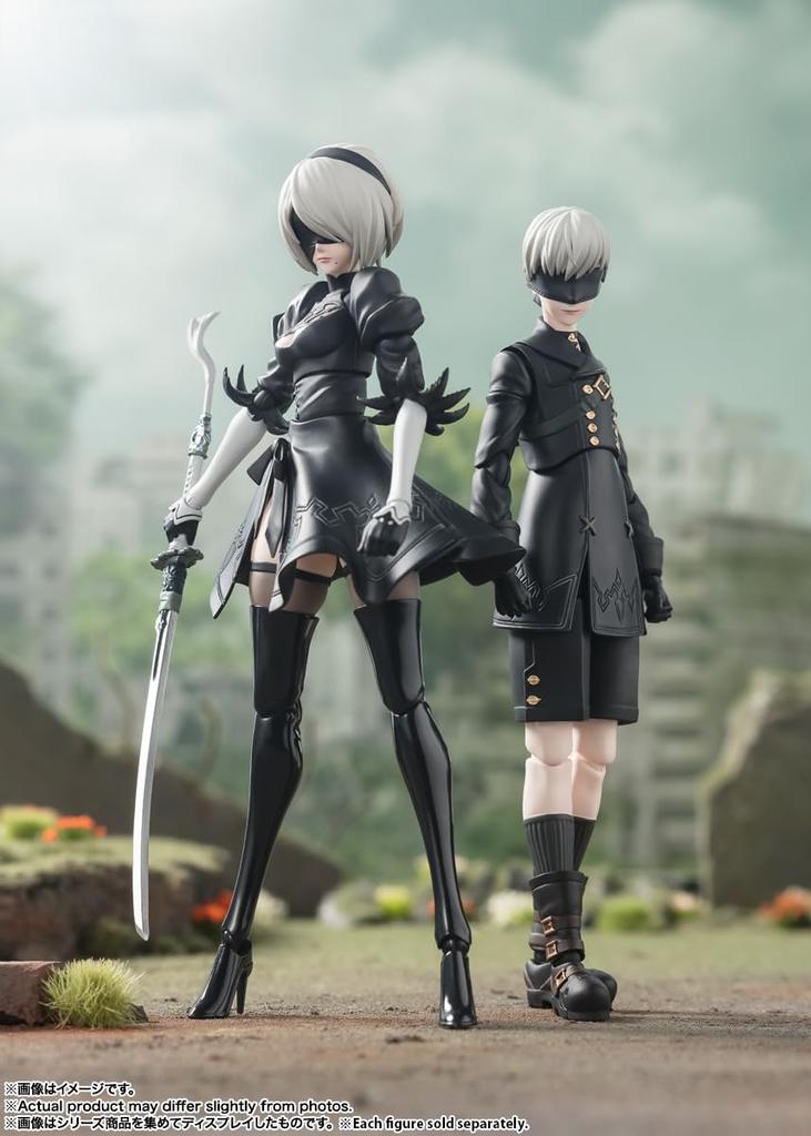 TAMASHII NATIONS 2B 150mm painted movable figure S.H.Figuarts "NieRAutomata Ver1.1a" (NieRAutomata Ver1.1a) Approx. PVC&ABS