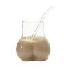 Handmade High Borosilicate Cute Butt Glass Cup