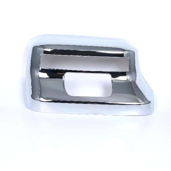 Fits 18 Toyota Prado Models: Rearview Mirror, Taillight Covers, Fog Light Eyebrow, and Spare Tire Trim.