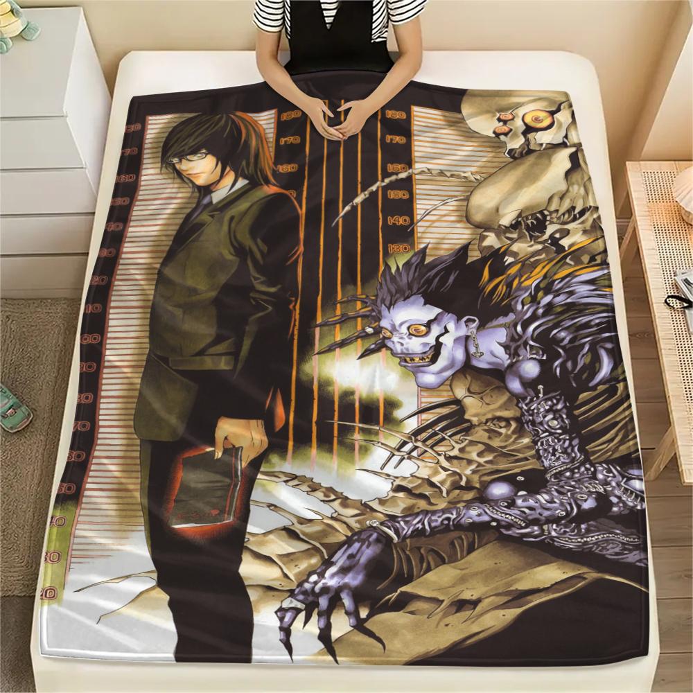 1Pc Cartoon Print Flannel Blanket, High Quality Comfortable for All Seasons, Home Decor, Warmth and Comfort, Perfect for Christmas Birthday Gift
