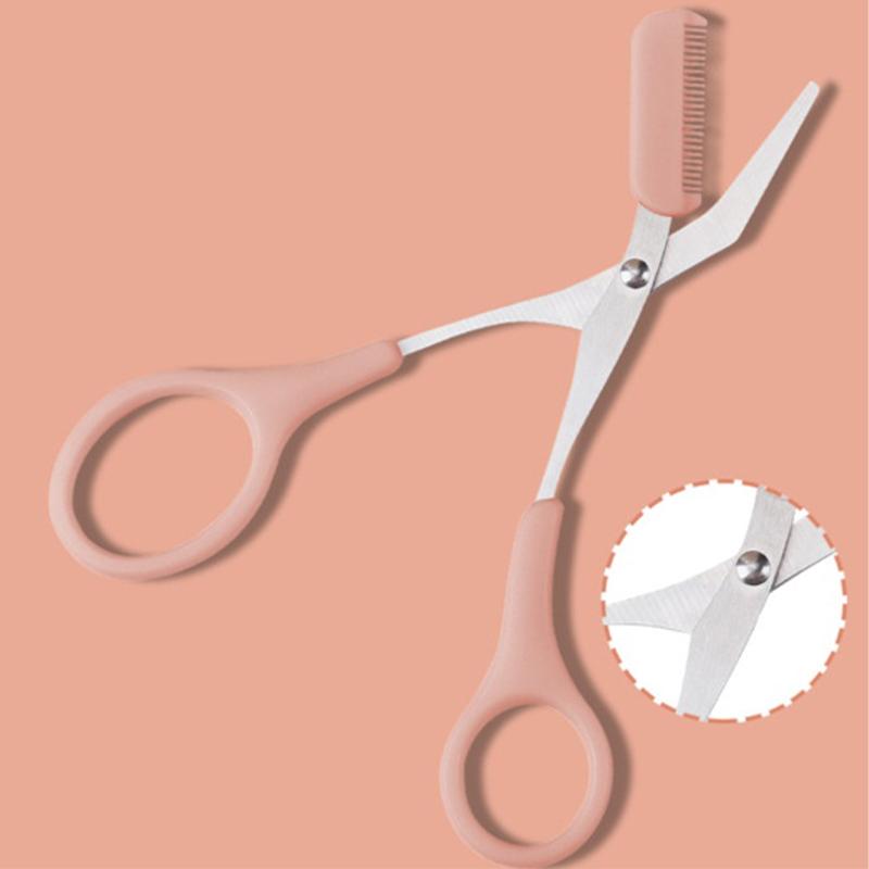 1/2/3Pcs Eyebrow Trimming Knife Eyebrow Face Razor For Women Eyebrow Scissors With Comb Brow Trimmer Scraper