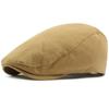 HT4771 Mens Berets Women Spring Summer Cotton Cap Vintage Artist Painter Beret Hat Male Female Ivy Flat Cap Adjustable Beret Cap