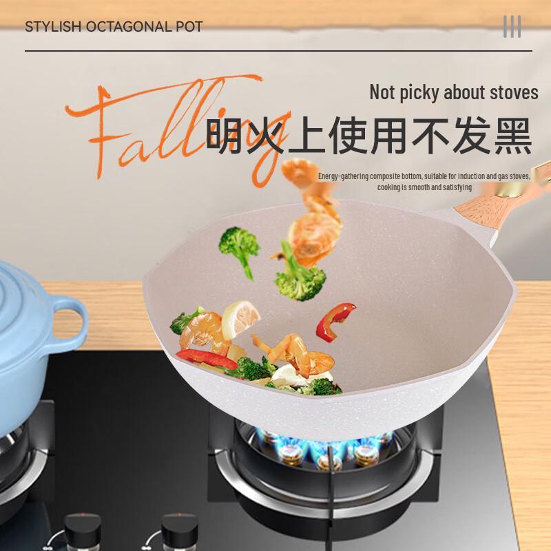 

ZISIZ Non-stick Maifan Stone Frying Pan