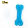 1PC Bite-Resistant Soft Rubber Dog Chew Toy - Bone Shape Teeth Grinding Toy for Small Dogs Training