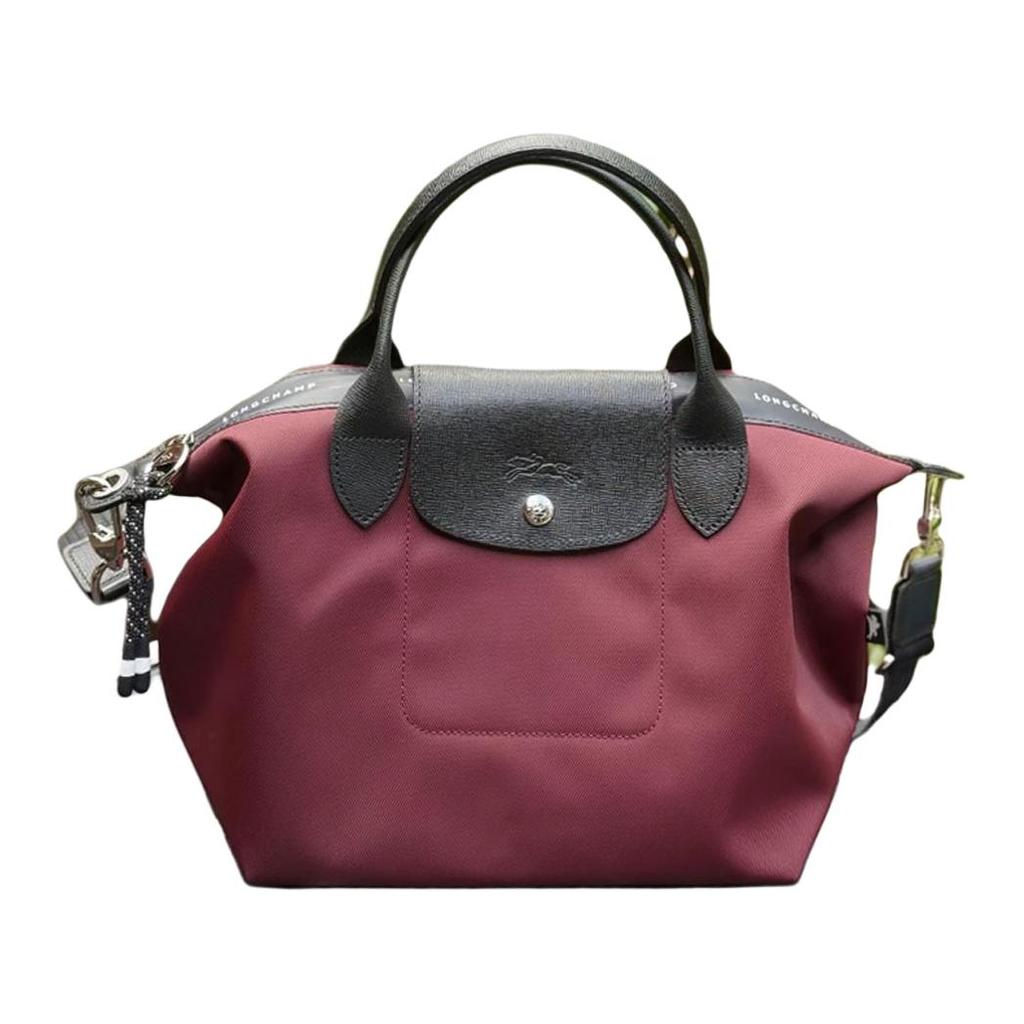 Longchamp Le Pliage Energy Adjustable And Detachable Shoulder Strap Recycled Nylon Canvas Dumpling Bag Shoulder Bag Tote Bag Medium L1515HSR119