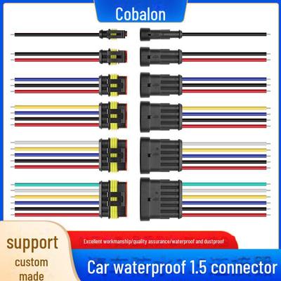1.5 Series Car Wiring Harness: Waterproof Connector with Light Plug Socket