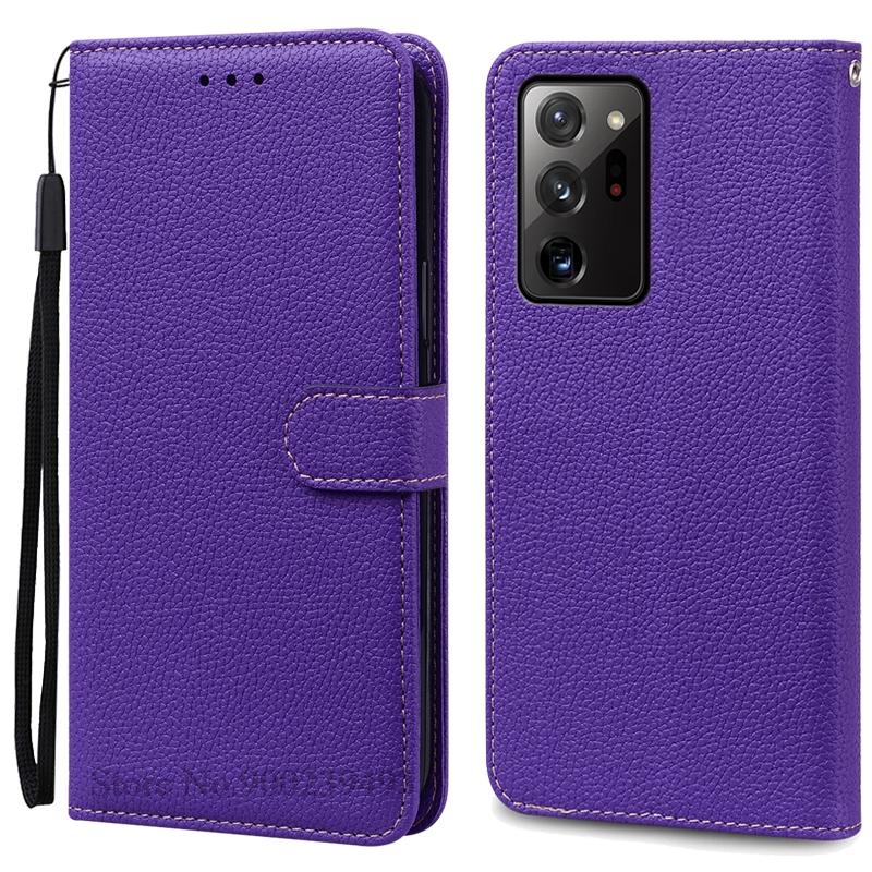 

Note20 Note 20 Ultra Чехол для Samsung Galaxy Note 20 Чехол кожаный флип-кошелек Чехол для Samsung Galaxy Note 20 Ultra Чехлы Galaxy Note 20 Ultra темно-фиолетового