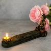 Buddha Incense Burner And Box Antique 2-Piece Set