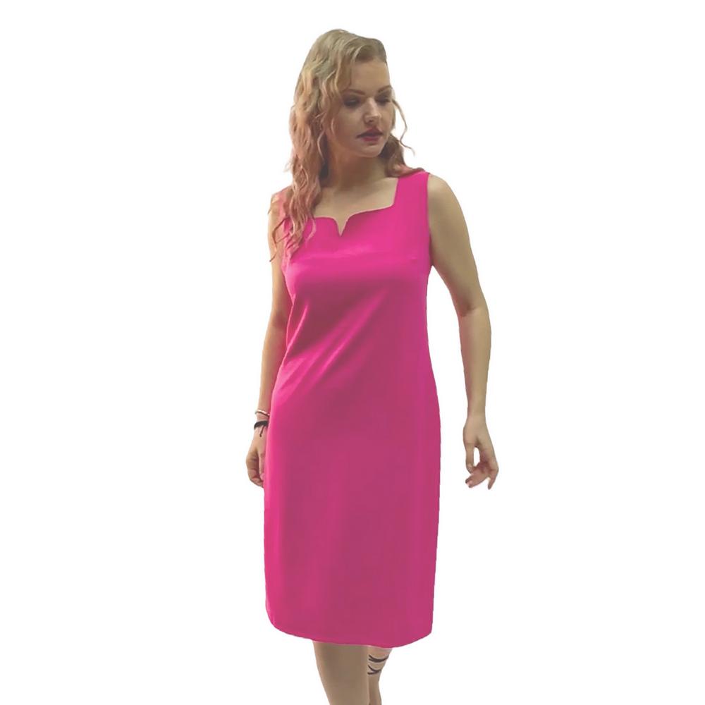 Fierte Rochie de mărime Plus pentru femei Lm14021 Guler decoltat fără mâneci