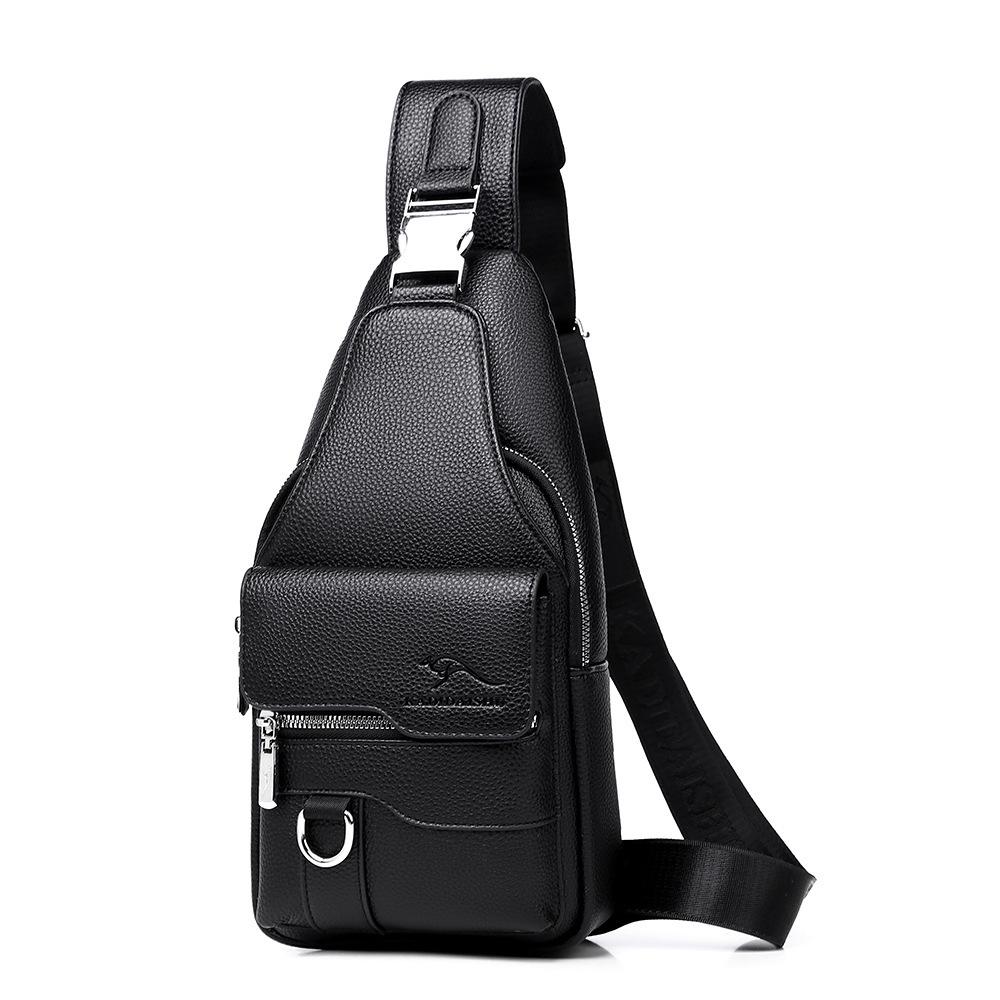 

Мужская ретро повседневная нагрудная сумка кроссбоди Kati Kangaroo A804