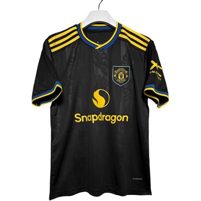 25-26 Manchester United Away Club Fan Edition Shirt With Complete Three Logos Fans